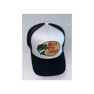 Bass Pro Shops Mesh Adjustable SnapBack Trucker Baseball/Fishing Hat Cap